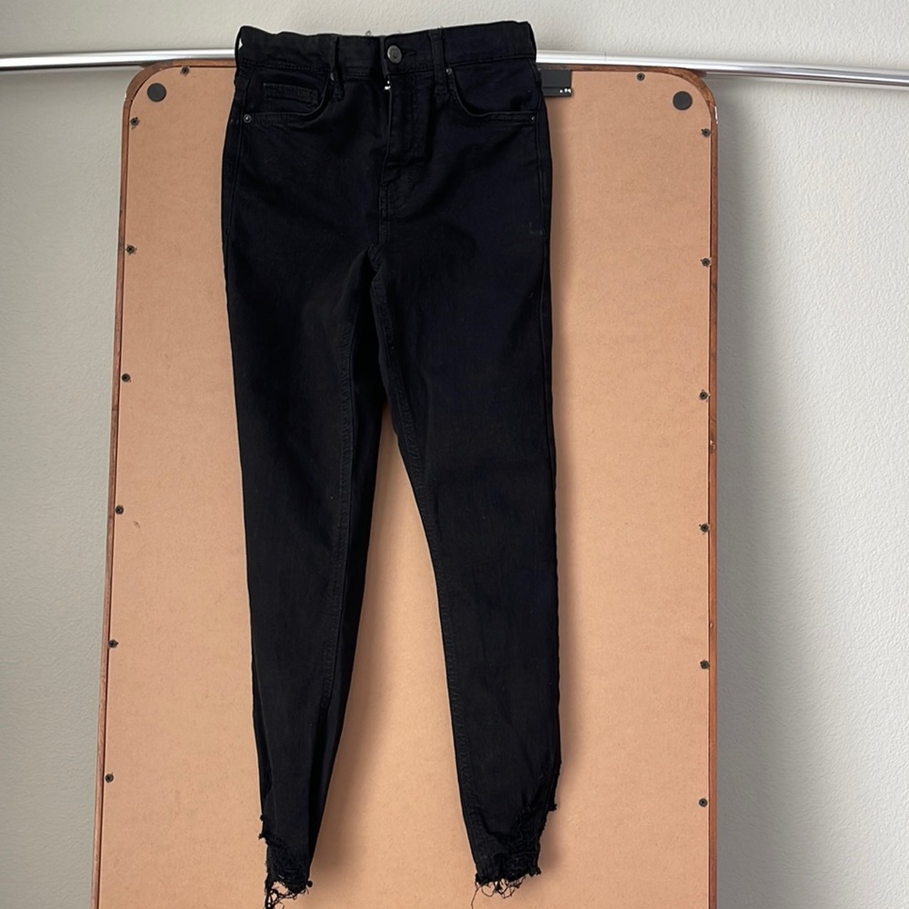 Topshop Petitw Jamie Skinny Jeans Black